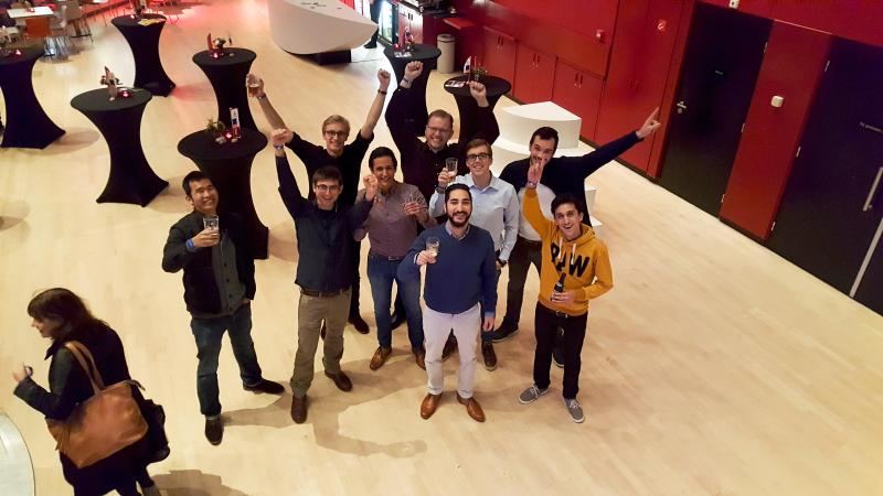 First successful event with the team.