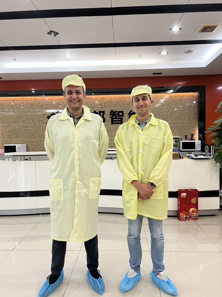 A field trip to China with my co-founder Koos.